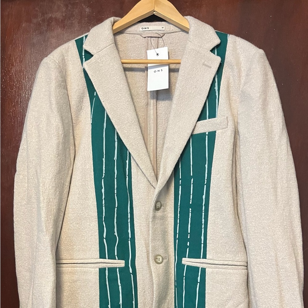 Men’s ONS 50% Wool Oatmeal Blazer